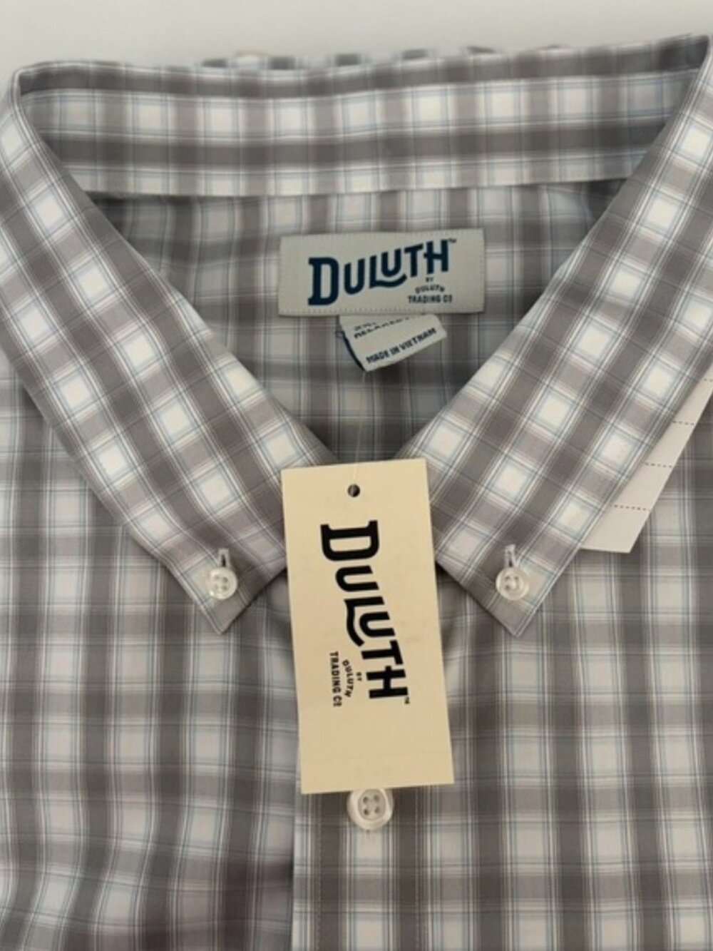 Duluth Trading Co Wrinklefighter Relaxed Fit Long Sleeve Shirt size XXL Tall - Picture 10 of 12